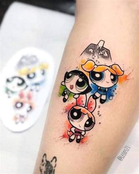 tatuajes de las chicas superpoderosas|Tatuajes de las superpoderosas